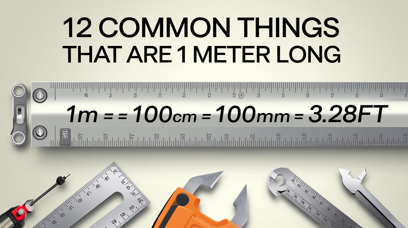 12 Common things that are 1 meter long