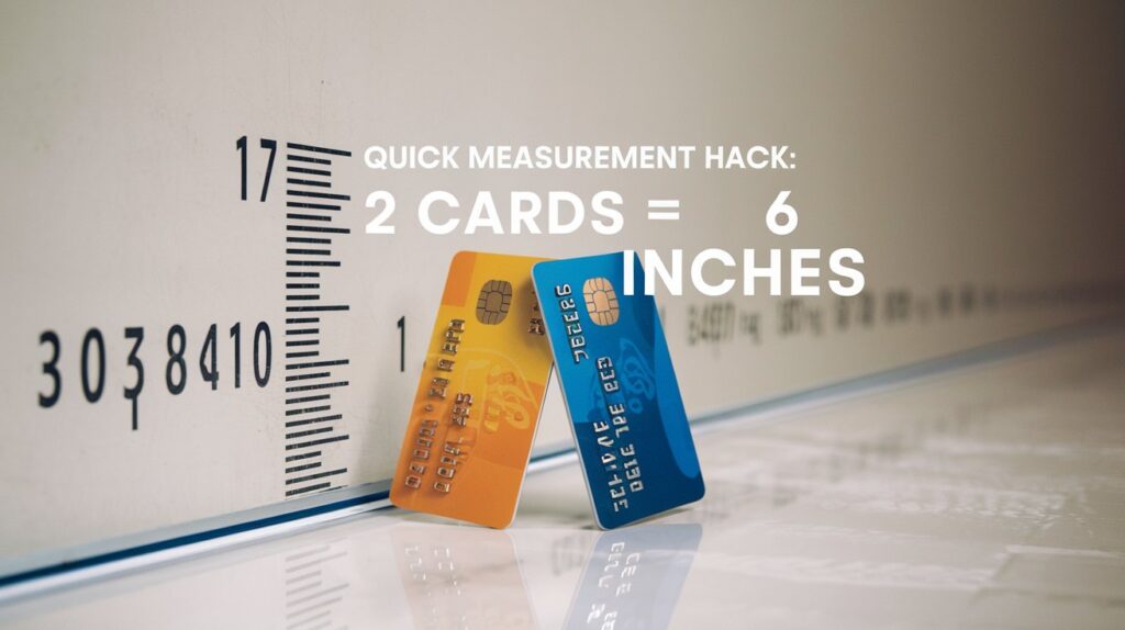 2 Credit Cards as a Measuring Too