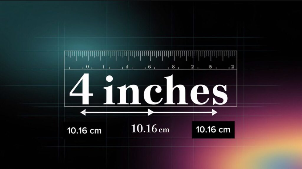 How Long is 4 Inches