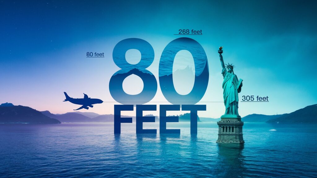 How long is 80 feet