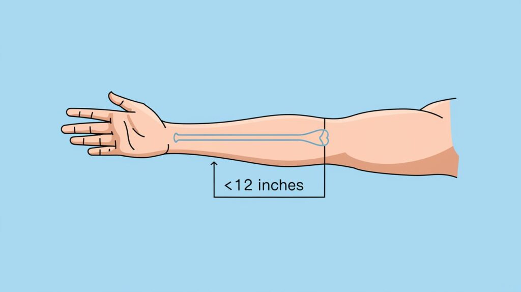 Length from Wrist to Elbow