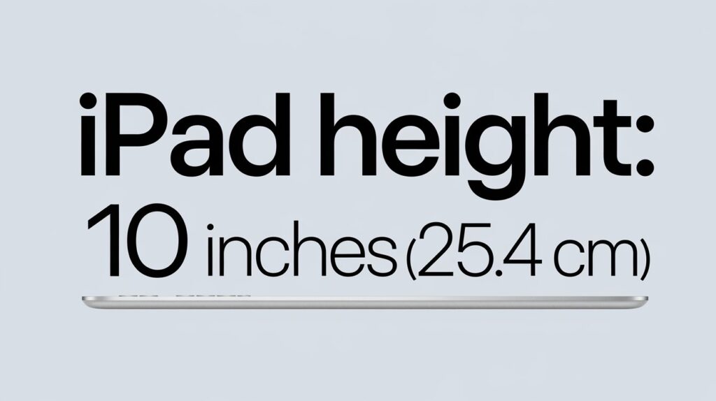 I-Pad Height