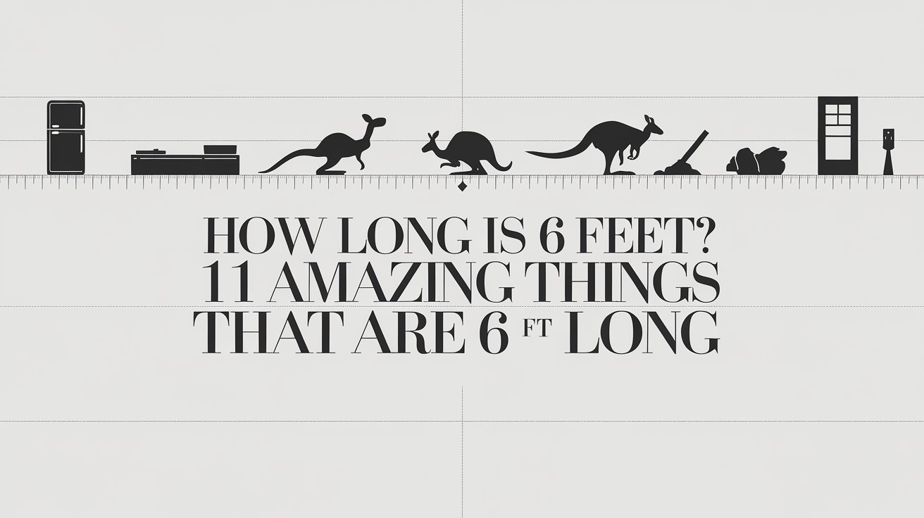 How Long is 6 Feet 19 Amazing Things That Are 6 Ft Long