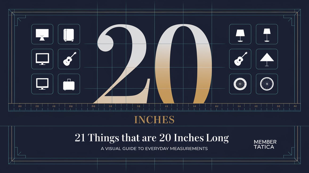 things that are 21 inches long or big