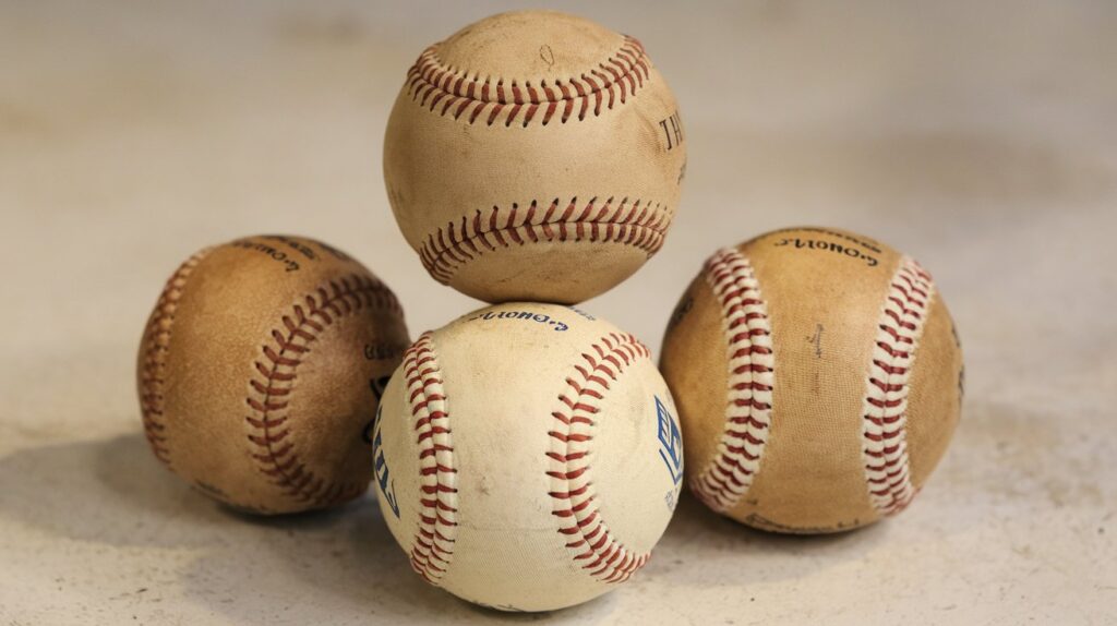 Three Baseballs