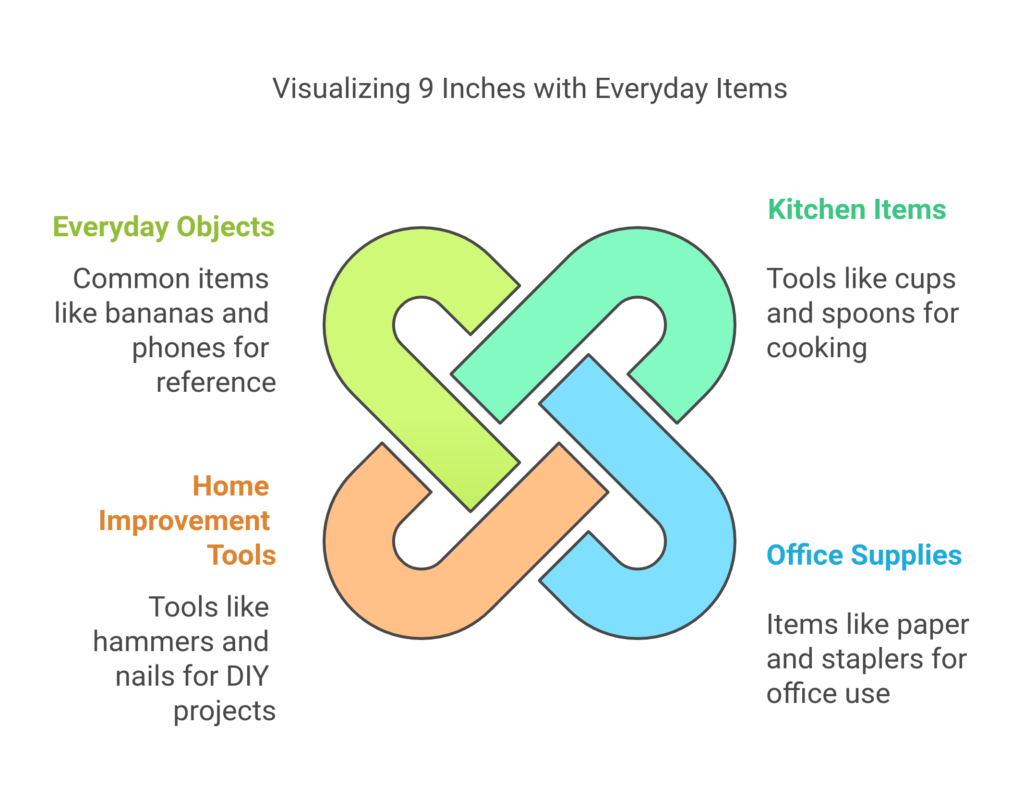 Visualizing 9 Inches with Everyday Items