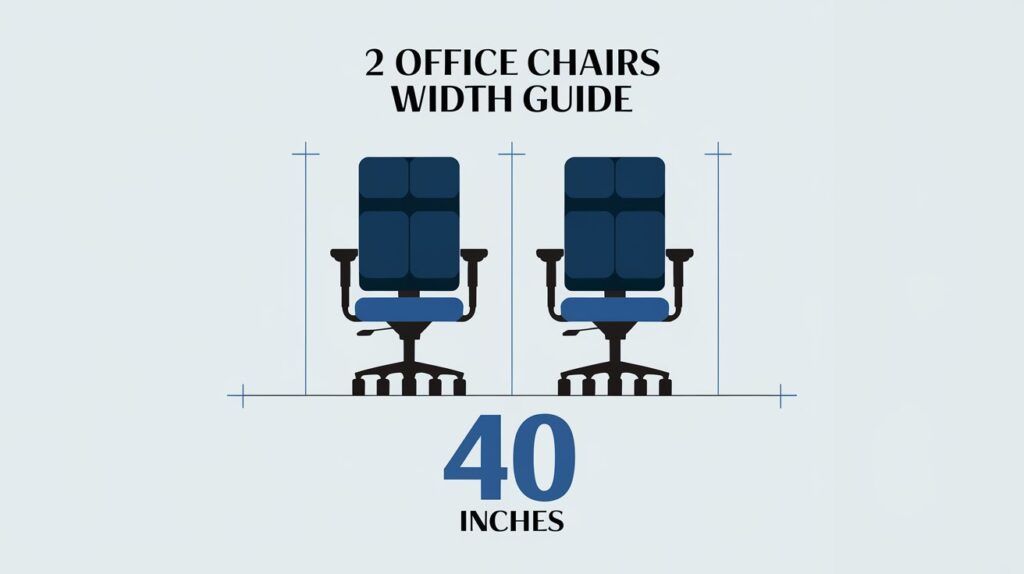 Width of Two Office Chairs